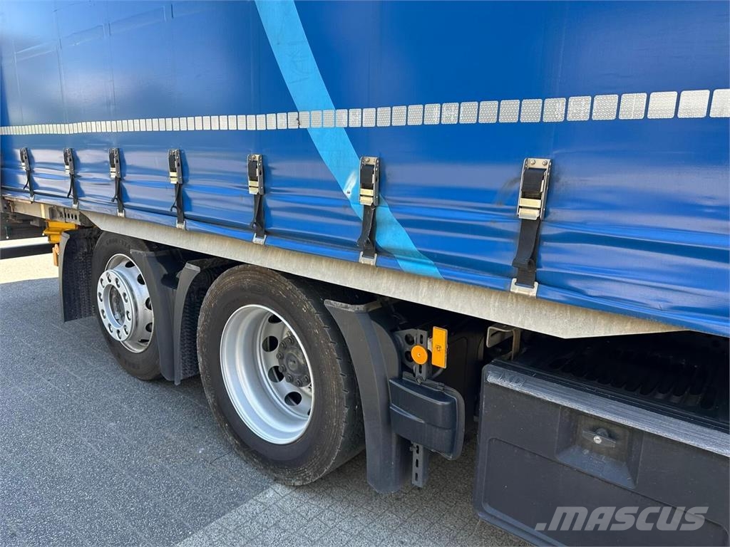 Mercedes-Benz Actros 2542 MP5 / Curtainsider 19 EPAL/ 2021 Camión con caja abierta