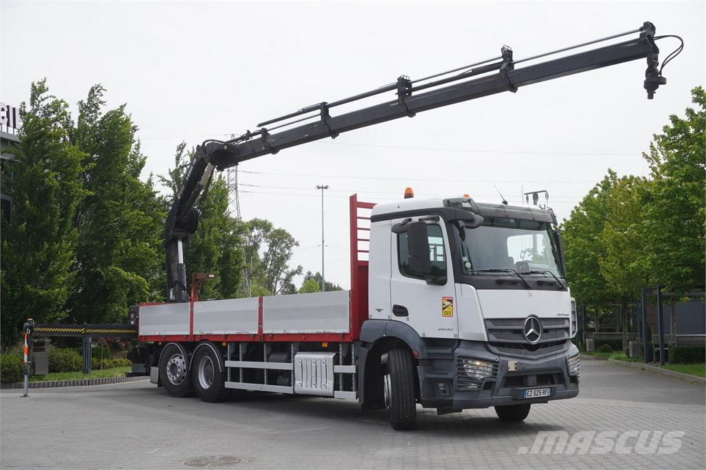 Mercedes-Benz Antos 2540 6x2-4 / HIAB X-HIDUO 188 ES-4 crane / R Derik kranovi