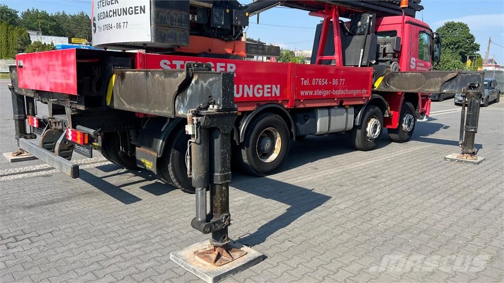 Mercedes-Benz ACTROS 4141 8x4 V6 EURO 5 CRANE PALFINGER PK800TK  Camiones portacoches