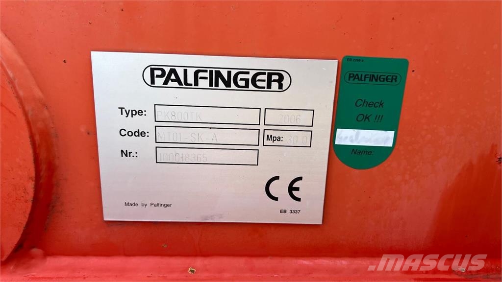 Mercedes-Benz ACTROS 4141 8x4 V6 EURO 5 CRANE PALFINGER PK800TK  Camiones portacoches
