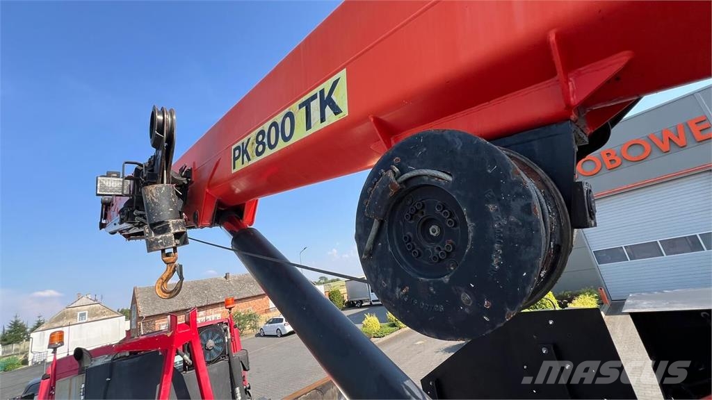 Mercedes-Benz ACTROS 4141 8x4 V6 EURO 5 CRANE PALFINGER PK800TK  Camiones portacoches