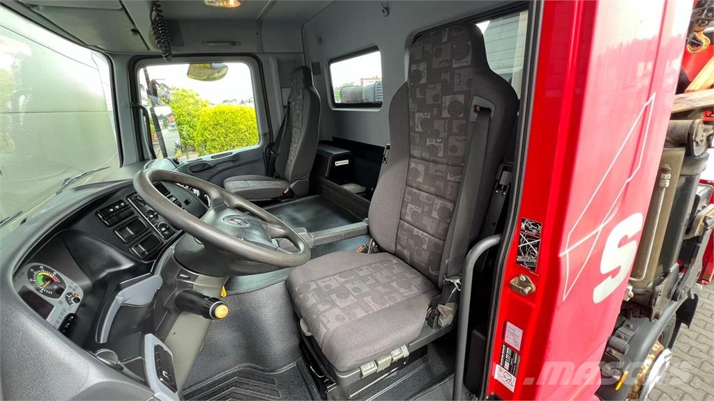 Mercedes-Benz ACTROS 4141 8x4 V6 EURO 5 CRANE PALFINGER PK800TK  Camiones portacoches