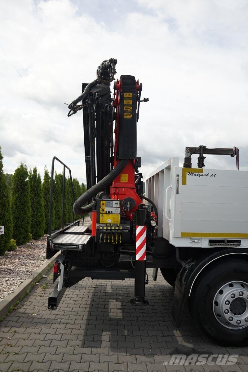 Mercedes-Benz AROCS 3246 / TRIDEM / 8X4 /  SKRZYNIOWY - 7,3 M /  平板栏板货车