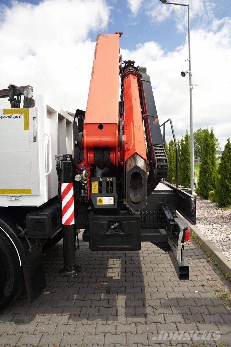 Mercedes-Benz AROCS 3246 / TRIDEM / 8X4 /  SKRZYNIOWY - 7,3 M /  平板栏板货车
