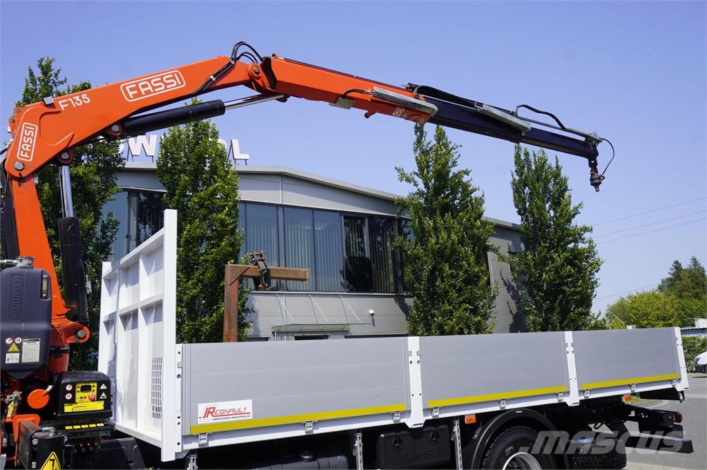 Mercedes-Benz Arocs 1827 4x2 / 70 tho km!!! / Fassi F135A.0.22 c رافعات مجنزرة