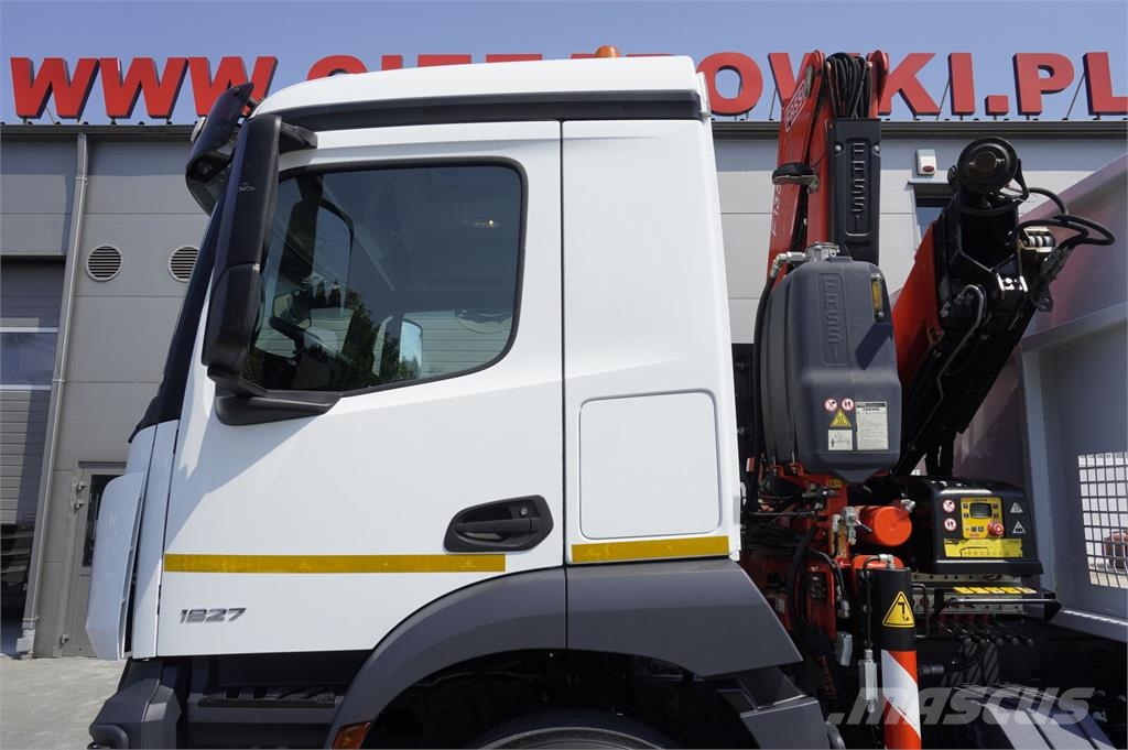 Mercedes-Benz Arocs 1827 4x2 / 70 tho km!!! / Fassi F135A.0.22 c رافعات مجنزرة