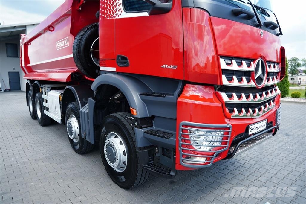 Mercedes-Benz AROCS 4145 / 8x8 / WYWROTKA TYLNOZSYPOWA / SKIBICK Kiperi kamioni