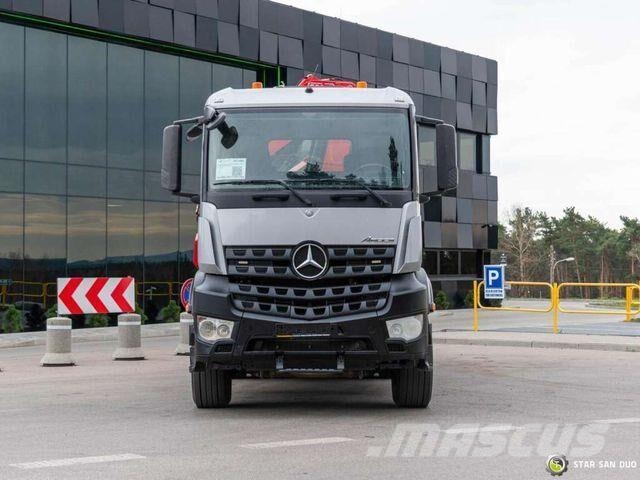 Mercedes-Benz AROCS 3643 8x4 Fassi F235A.2.23 Crane Kipper Bañeras basculantes usadas