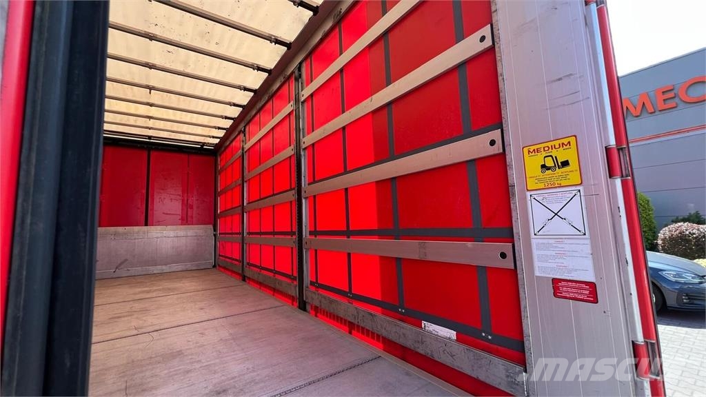 Mercedes-Benz ATEGO 1227 BIG SPACE EURO 6 CURTAIN TILT Camiones de caja de lona