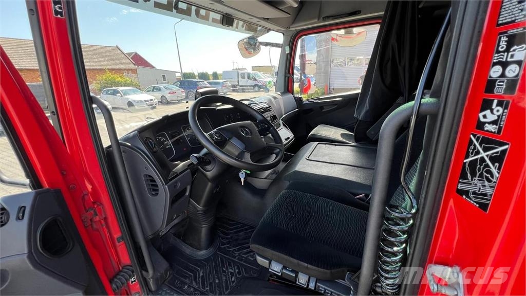 Mercedes-Benz ATEGO 1227 BIG SPACE EURO 6 CURTAIN TILT Camiones de caja de lona