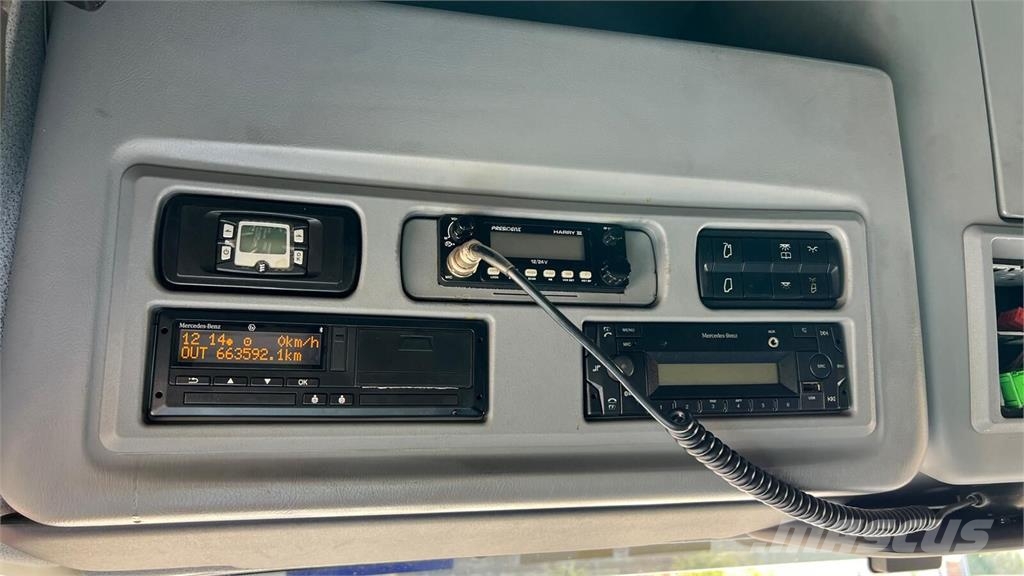 Mercedes-Benz ATEGO 1227 BIG SPACE EURO 6 CURTAIN TILT Camiones de caja de lona