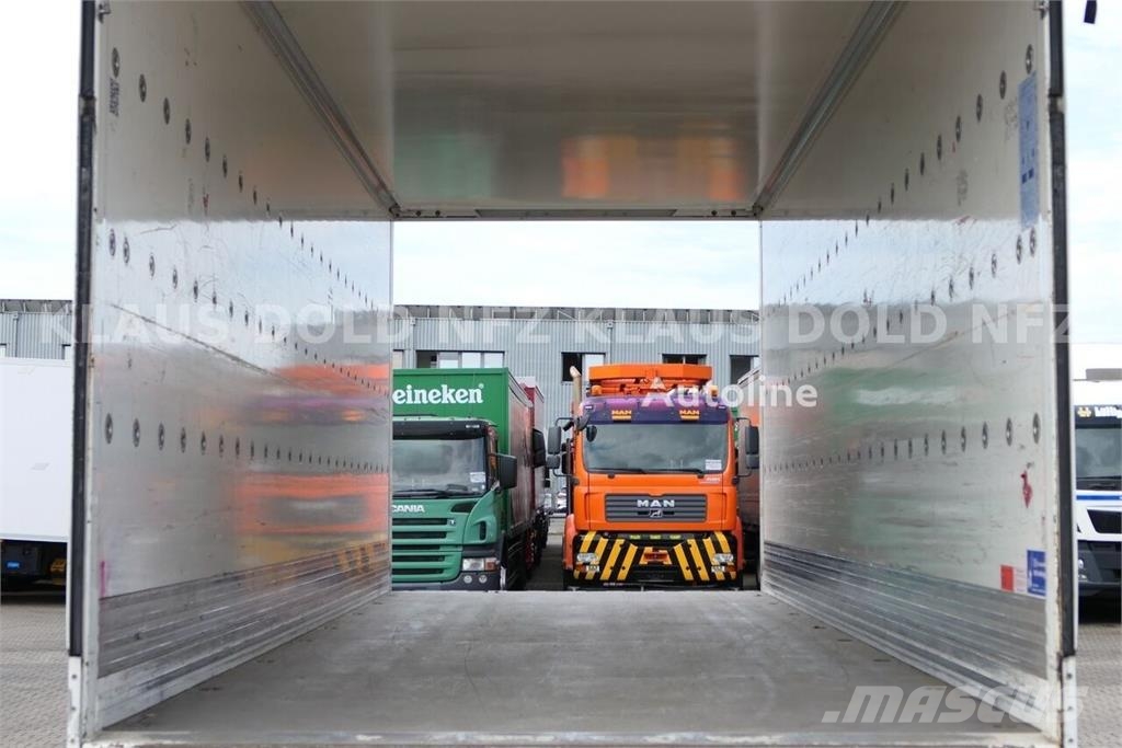 Mercedes-Benz Actros 4 box-bodied truck + AGL 290 box trailer Camion Fourgon