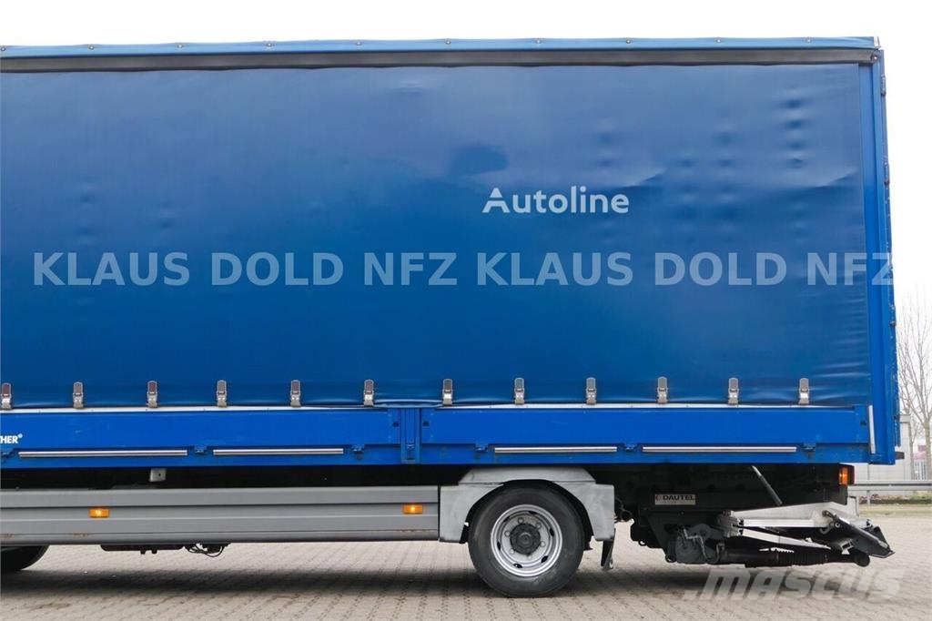 Mercedes-Benz Atego 822 L / Curtainsider Truck / Side Boards / T Camión con caja abierta