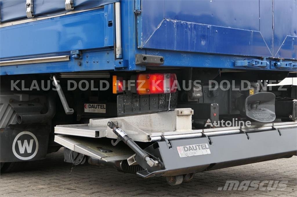 Mercedes-Benz Atego 822 L / Curtainsider Truck / Side Boards / T Camión con caja abierta