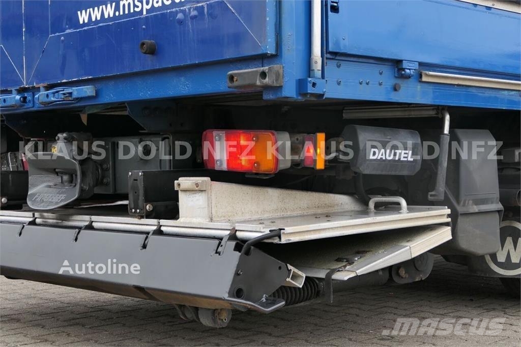 Mercedes-Benz Atego 822 L / Curtainsider Truck / Side Boards / T Camión con caja abierta