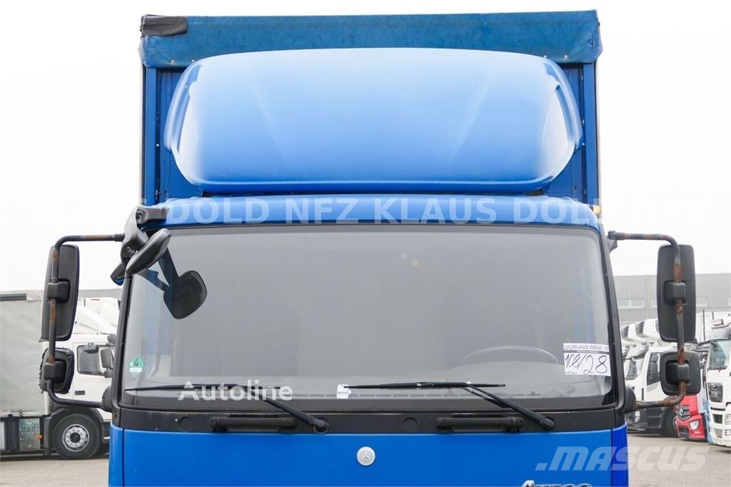 Mercedes-Benz Atego 822 L / Curtainsider Truck / Side Boards / T Camión con caja abierta
