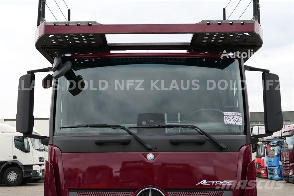 Mercedes-Benz Antos 2443 Vehicle Transporter Truck + Vehicle Tra Camiones portacoches