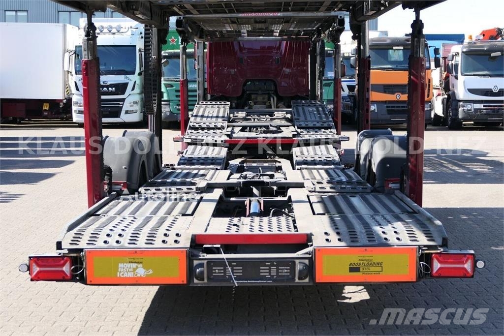 Mercedes-Benz Antos 2443 Metago Car Transporter Truck with Car T Camiones portacoches