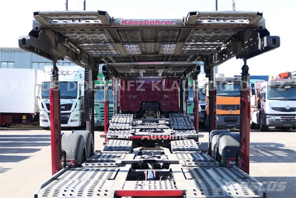 Mercedes-Benz Antos 2443 Metago Car Transporter Truck with Car T Camiones portacoches