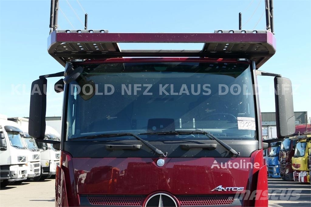 Mercedes-Benz Antos 2443 Metago Car Transporter Truck with Car T Camiones portacoches