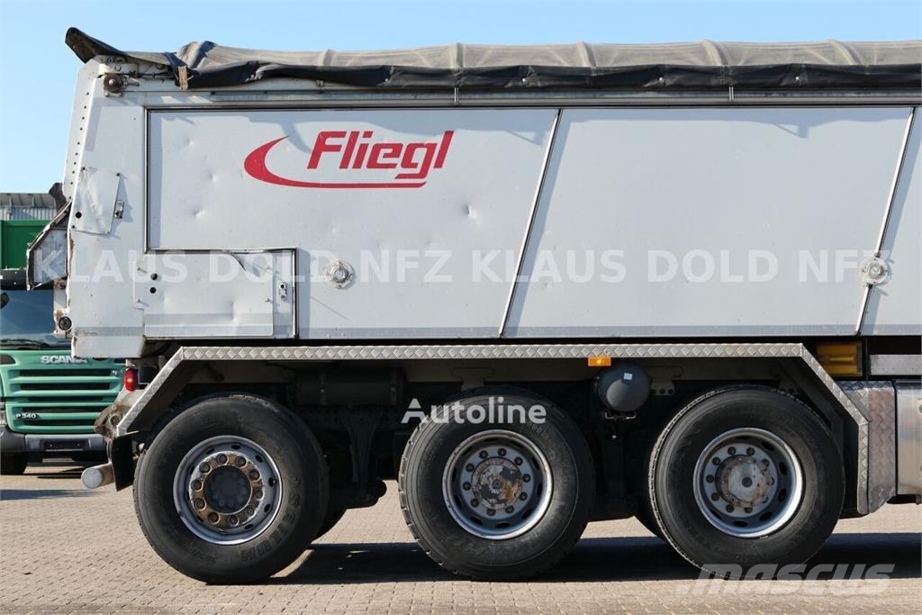 Mercedes-Benz Arocs 4451 / Fliegl Asphalt Tipper Body with Movin Camion benne