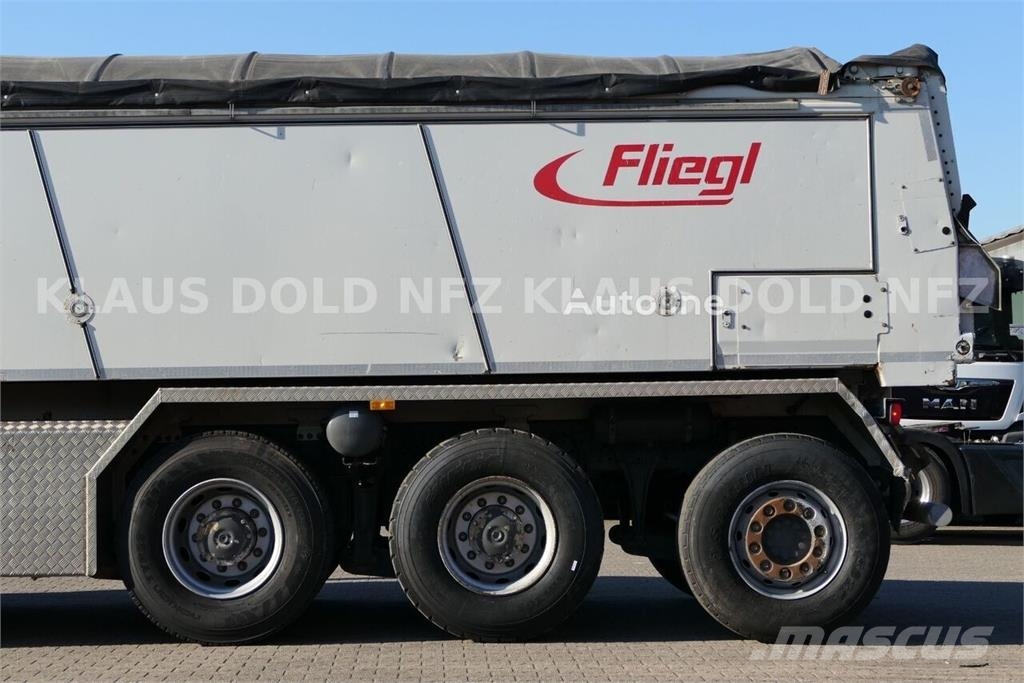 Mercedes-Benz Arocs 4451 / Fliegl Asphalt Tipper Body with Movin Camion benne