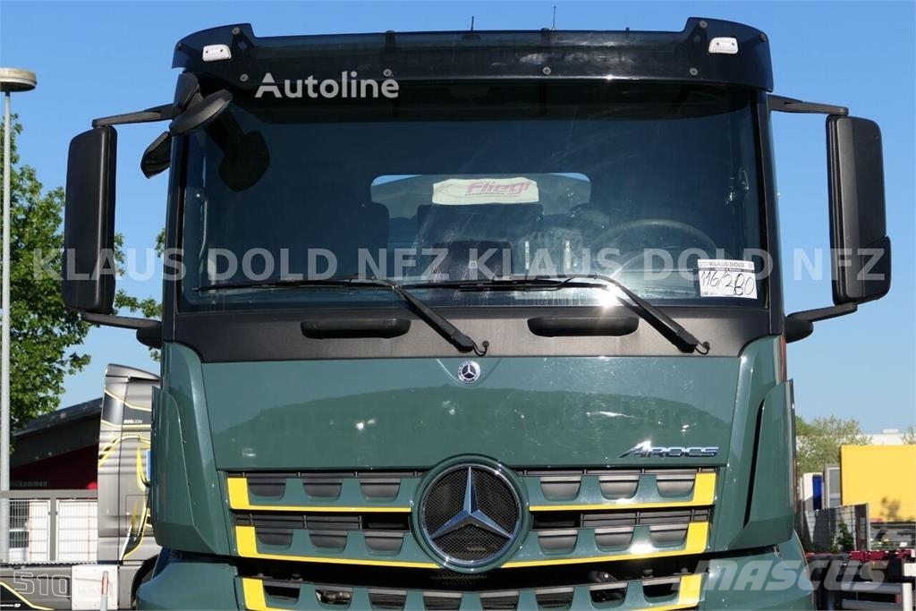 Mercedes-Benz Arocs 4451 / Fliegl Asphalt Tipper Body with Movin Camion benne