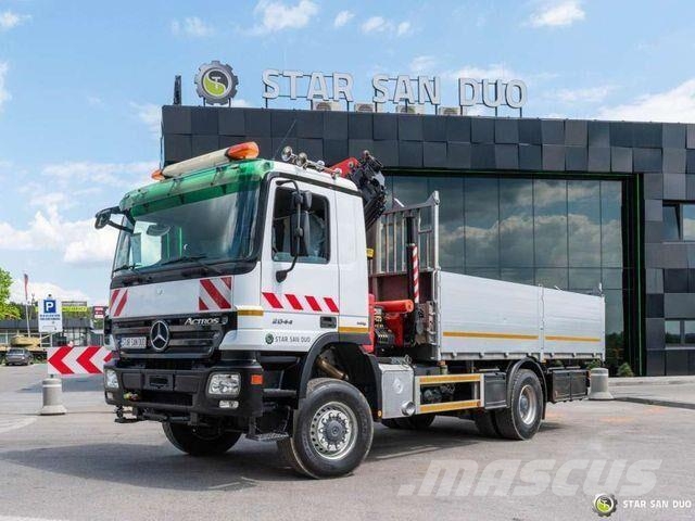 Mercedes-Benz ACTROS 2044A 4x4 Palfinger PK 20002 hds Crane Camiones plataforma
