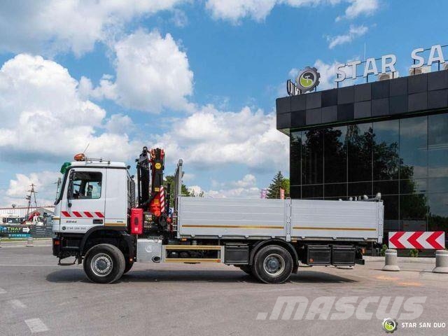 Mercedes-Benz ACTROS 2044A 4x4 Palfinger PK 20002 hds Crane Camiones plataforma