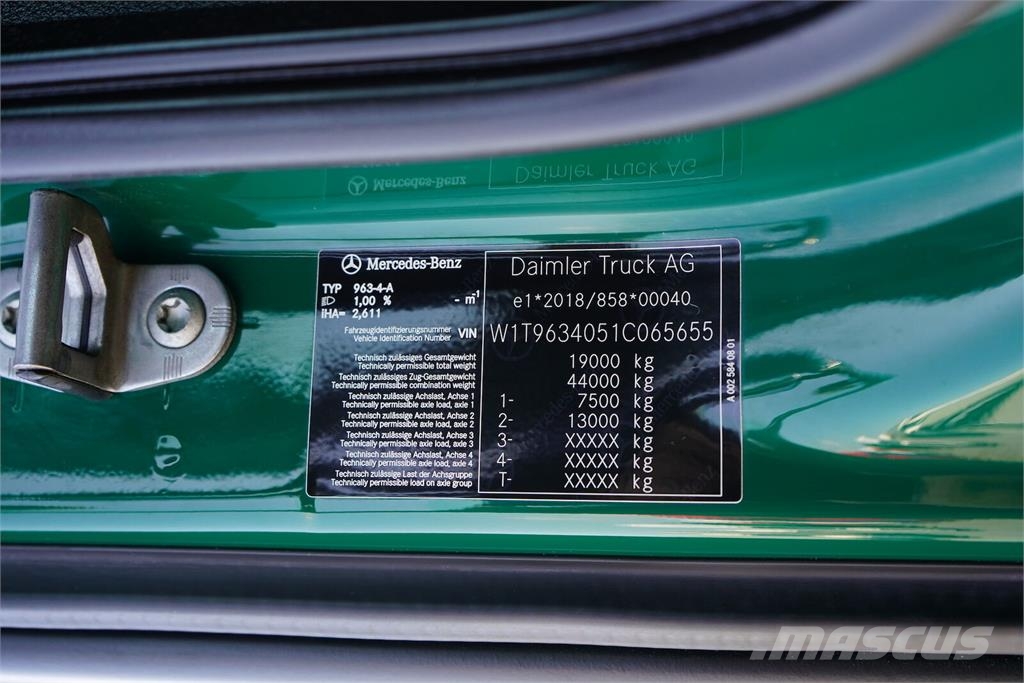 Mercedes-Benz ACTROS / 1846 / E 6 / MP 5 / STREAM SPACE / MAŁY P وحدات الجر