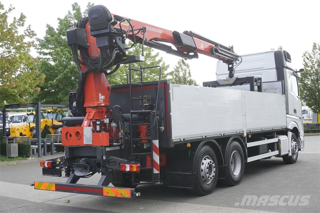 Mercedes-Benz Actros 2545 MP5 / 100 tho. km / Palfinger PK 18.00 Grúas de oruga