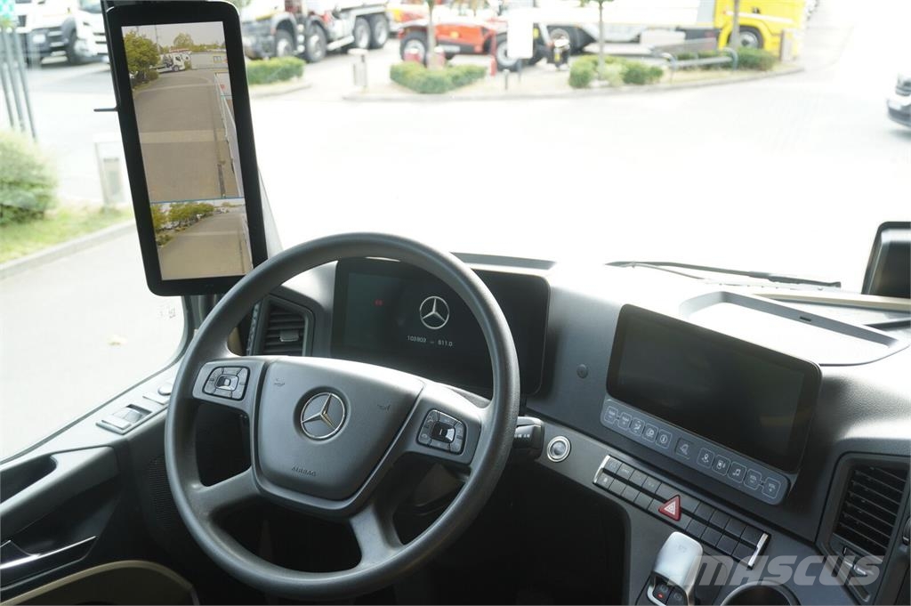 Mercedes-Benz Actros 2545 MP5 / 100 tho. km / Palfinger PK 18.00 شاحنات مسطحة/مفصلية الجوانب