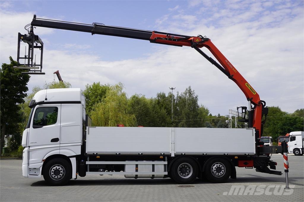 Mercedes-Benz Actros 2545 MP5 / 60 tho. km / Palfinger PK 18.001 Camiones plataforma
