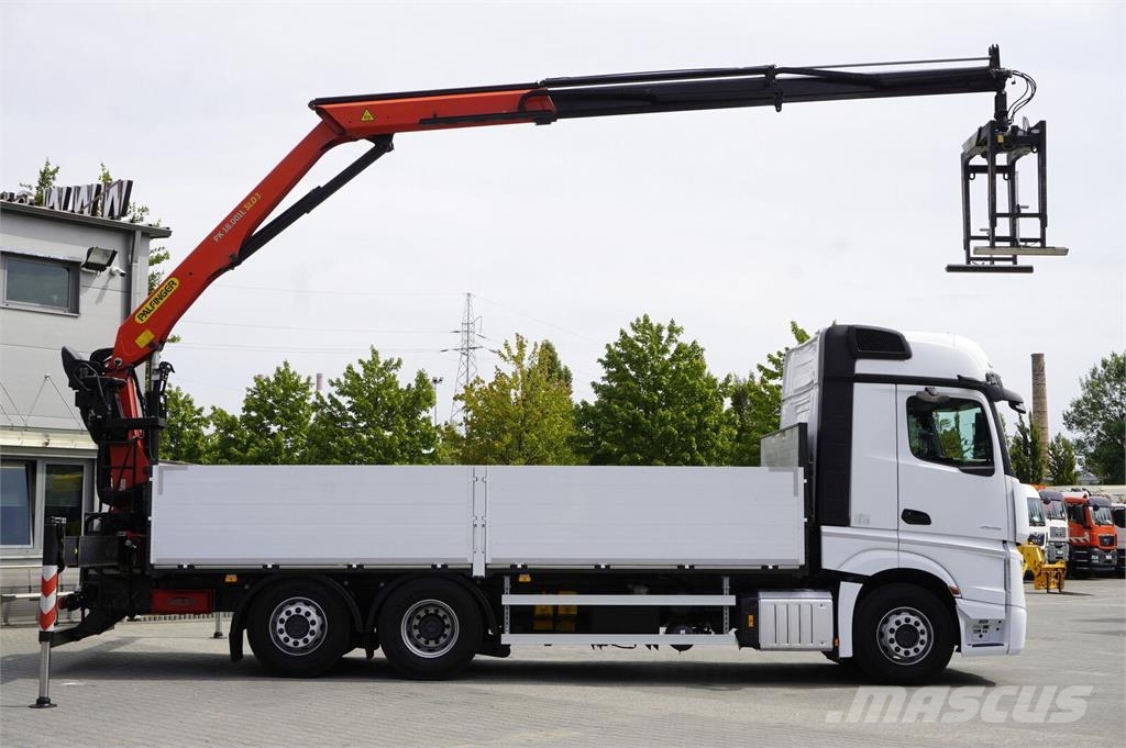 Mercedes-Benz Actros 2545 MP5 / 60 tho. km / Palfinger PK 18.001 Camiones plataforma