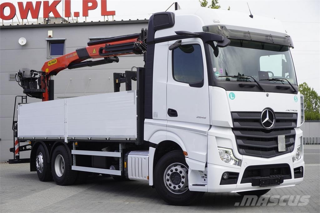 Mercedes-Benz Actros 2545 MP5 / 60 tho. km / Palfinger PK 18.001 Camiones plataforma
