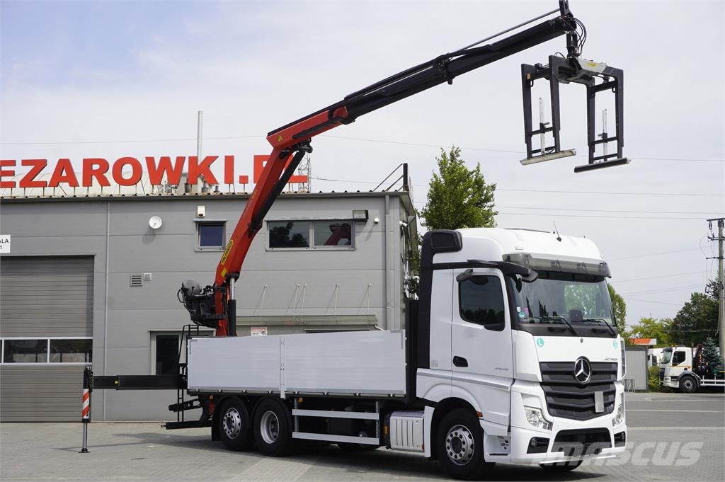 Mercedes-Benz Actros 2545 MP5 / 60 tho. km / Palfinger PK 18.001 Camiones plataforma