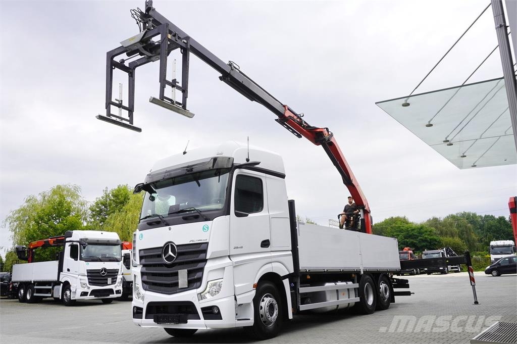 Mercedes-Benz Actros 2545 MP5 / 60 tho. km / Palfinger PK 18.001 Grúas de oruga