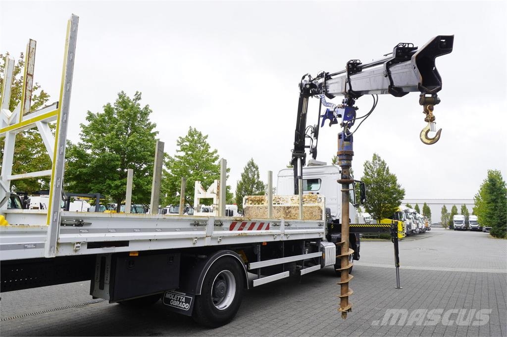 Mercedes-Benz Arocs 1833 4x2 / 60 tho. km! / HIAB X-HIPRO 192 ES Mobilná vrtná súprava