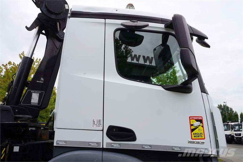 Mercedes-Benz Arocs 1833 4x2 / 60 tho. km! / HIAB X-HIPRO 192 ES Mobilná vrtná súprava