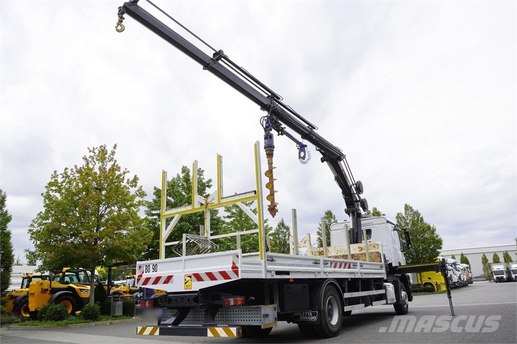 Mercedes-Benz Arocs 1833 4×2 / 50 tho. km! / HIAB X-HIPRO 192 ES رافعات مجنزرة