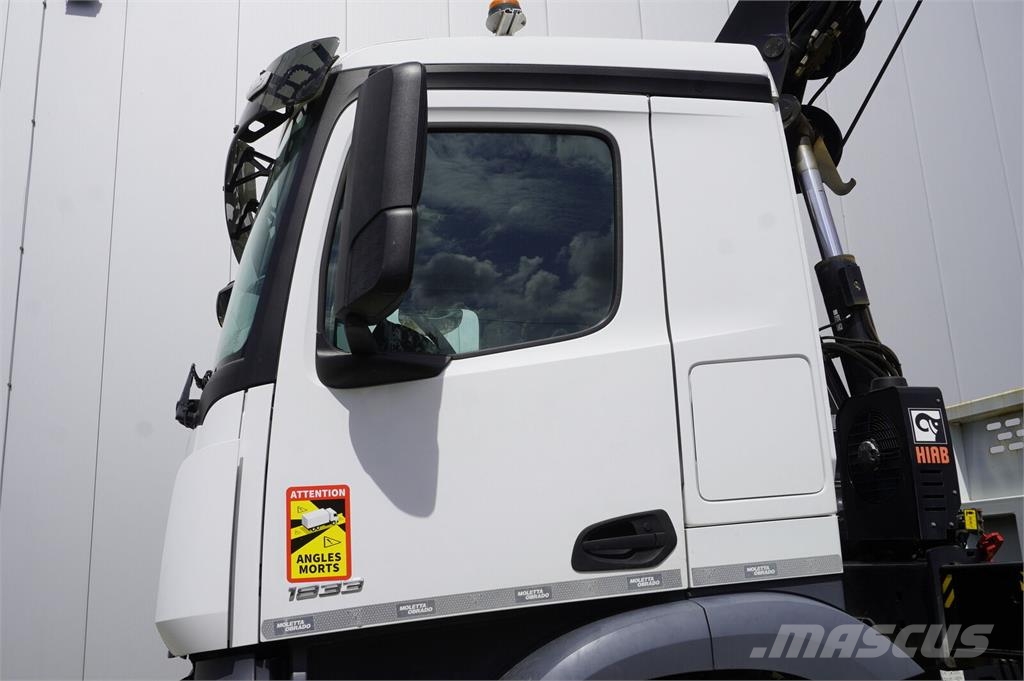 Mercedes-Benz Arocs 1833 4×2 / 50 tho. km! / HIAB X-HIPRO 192 ES رافعات مجنزرة