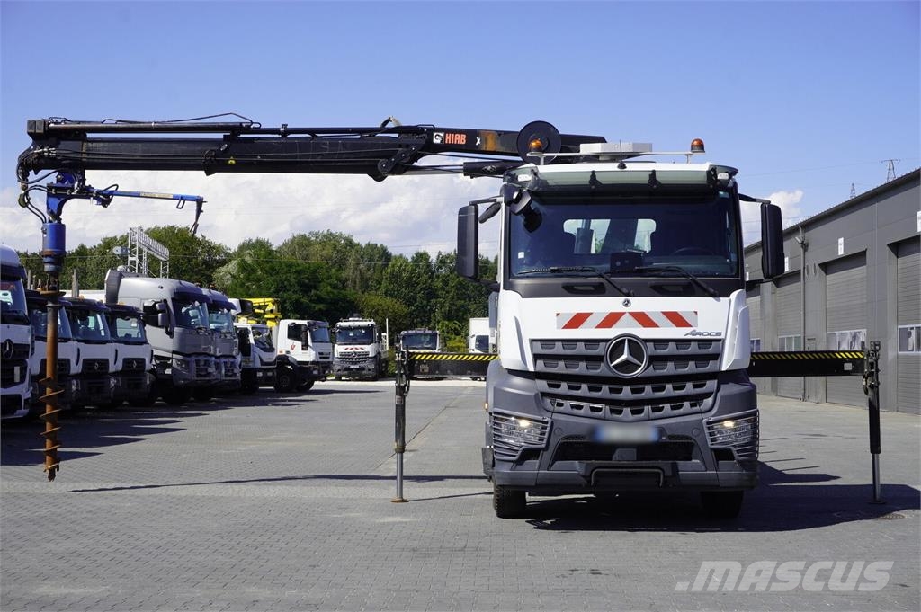 Mercedes-Benz Arocs 1833 4×2 / 50 tho. km! / HIAB X-HIPRO 192 ES Camiones de perforación móvil