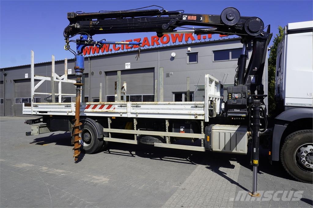 Mercedes-Benz Arocs 1833 4×2 / 50 tho. km! / HIAB X-HIPRO 192 ES Camiones de perforación móvil