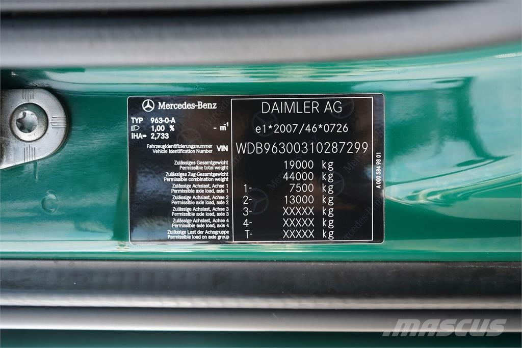 Mercedes-Benz ANTOS / 1833 / ACC / E 6 / FIRANKA + WINDA / 21 PA Curtainsider trucks