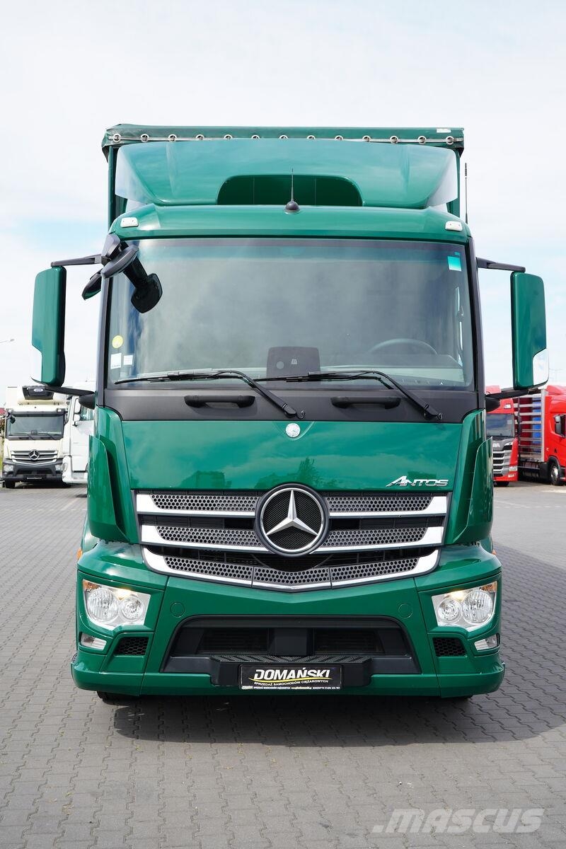 Mercedes-Benz ANTOS / 1833 / ACC / E 6 / FIRANKA + WINDA / 21 PA Curtainsider trucks