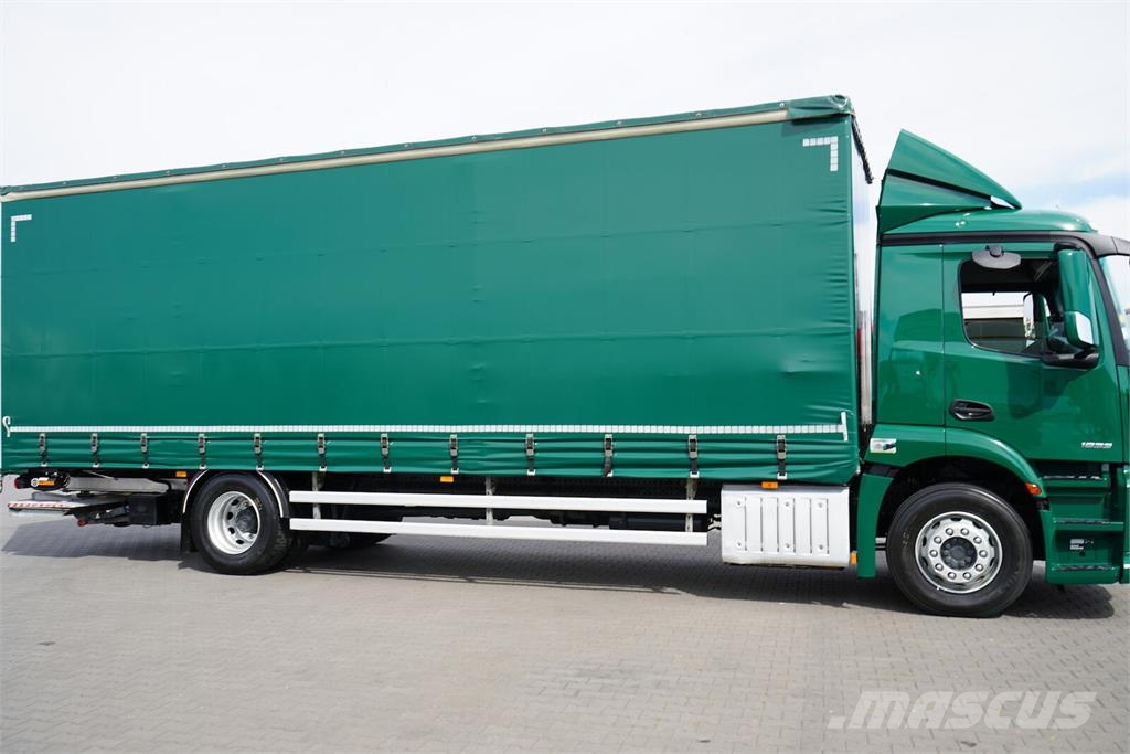 Mercedes-Benz ANTOS / 1833 / ACC / E 6 / FIRANKA + WINDA / 21 PA Curtainsider trucks