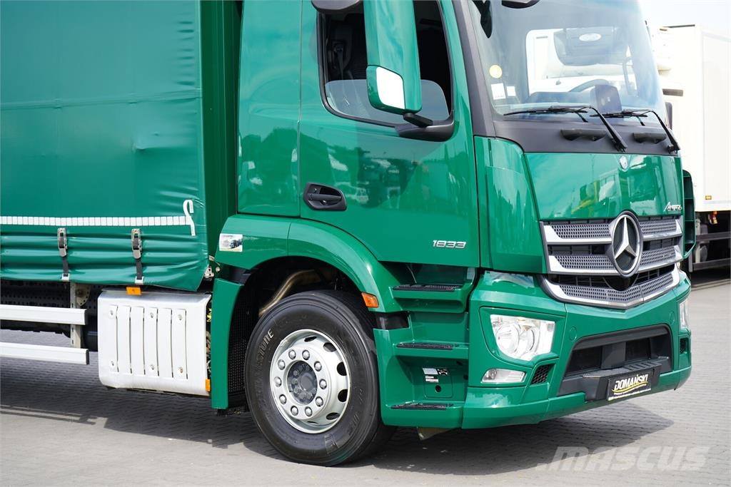 Mercedes-Benz ANTOS / 1833 / ACC / E 6 / FIRANKA + WINDA / 21 PA Curtainsider trucks