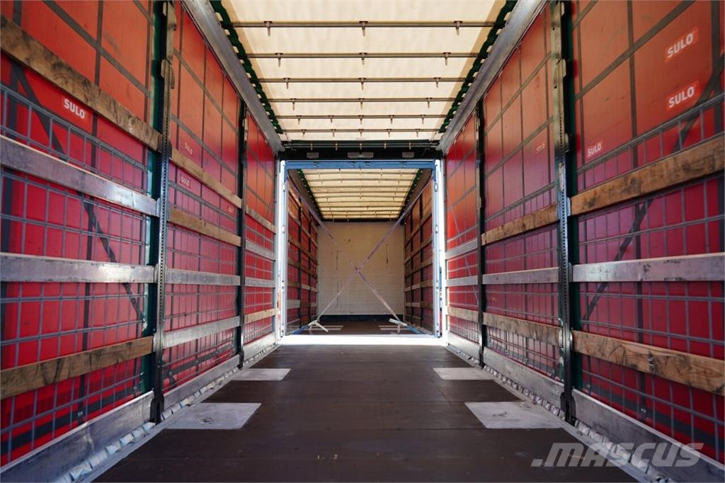 Mercedes-Benz ACTROS 2545 / ZESTAW TANDEM 120 M3 / PRZEJAZDOWY / Pritsche & Plane