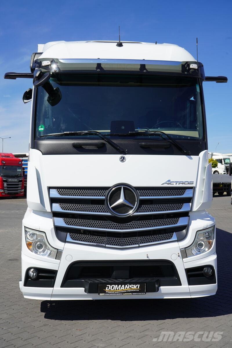 Mercedes-Benz ACTROS / 1830 / ACC / E 6 / MP 5 / BURTOFIRANKA / Pritsche & Plane