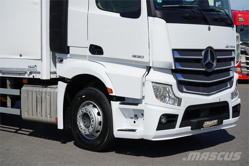 Mercedes-Benz ACTROS / 1830 / ACC / E 6 / MP 5 / BURTOFIRANKA / Pritsche & Plane